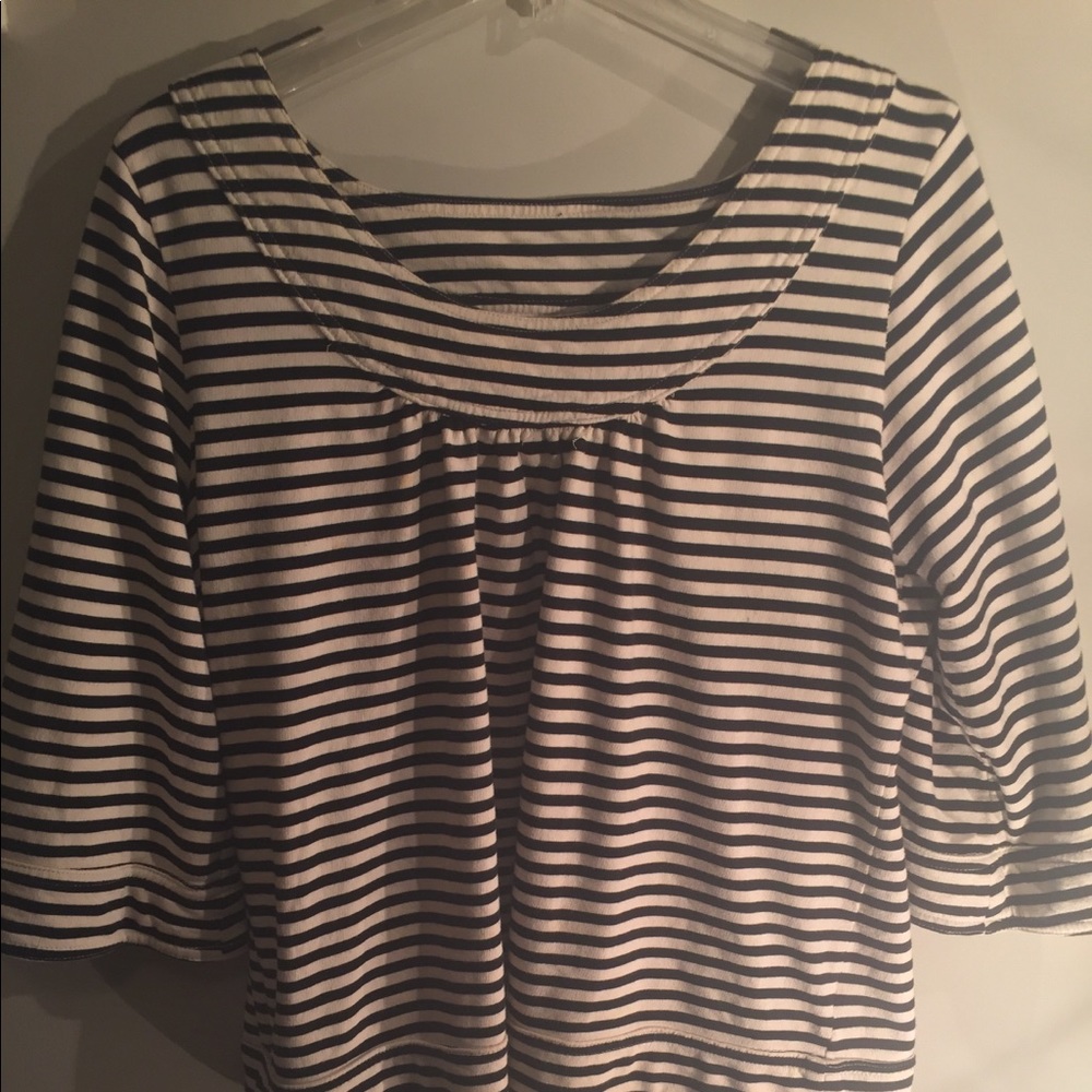 Flared Striped %100 Cotton